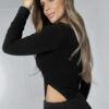 naiste pluusid must ombre - Thumbnail Image 2