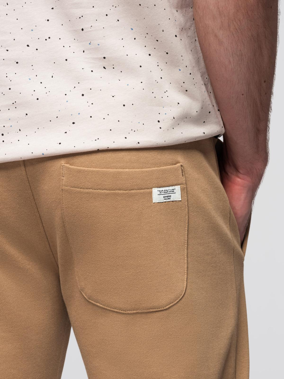 Ombre Clothing meeste puuvillased sirge lõikega dressipüksid - Image 15