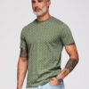Meeste mustriline T-särk Ombre Clothing - Thumbnail Image 12