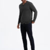 Ombre Clothing V-kaelusega meeste puuvillane džempr - Thumbnail Image 3