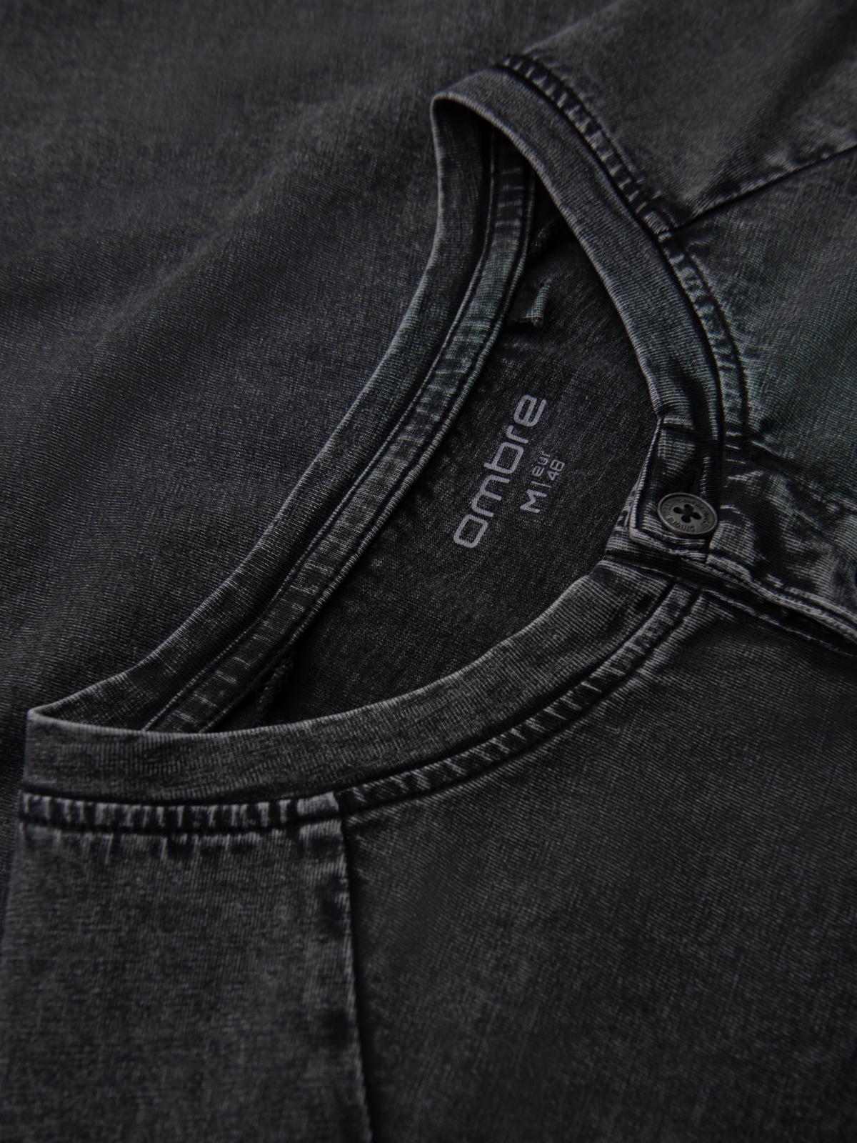 Ombre Clothing meeste nööpidega Henley T-särk - Image 6