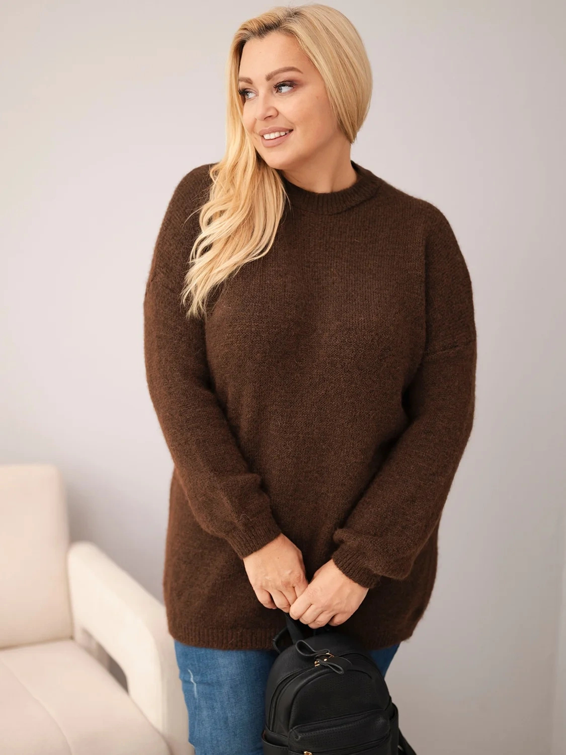 Avara lõikega naiste kampsun Kesi Plus Size - Image 13