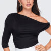 Asümmeetriline naiste pluus Ombre Clothing - Thumbnail Image 5