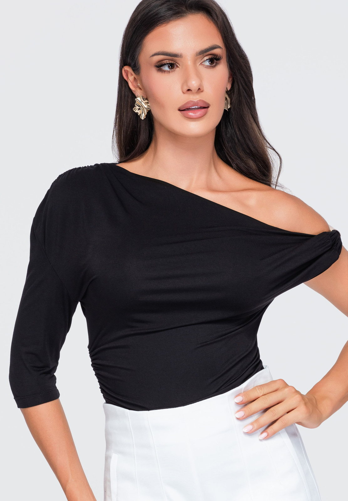 Asümmeetriline naiste pluus Ombre Clothing - Image 5