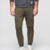 Ombre Clothing meeste dressipüksid dekoratiivse luku ja soonikääristega - Thumbnail Image 5