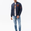 Meeste tepitud bomber-jope Ombre Clothing - Thumbnail Image 4