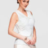 Larica varrukateta naiste topp drapeeringuga - Thumbnail Image 14
