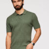 Meeste vertikaalse soonikkoega polosärk Ombre Clothing - Thumbnail Image 22