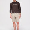 Ombre Clothing meeste puuvillased lühikesed dressipüksid - Thumbnail Image 2