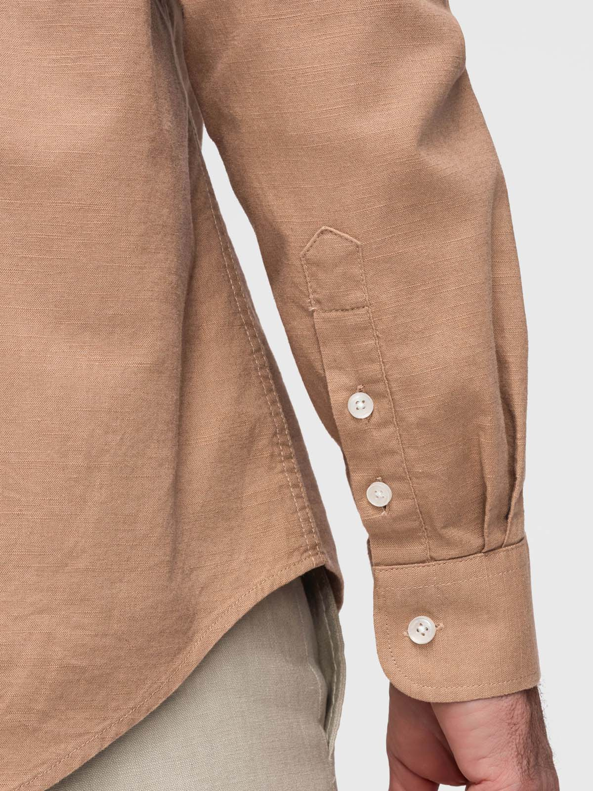 Meeste linane püstkraega triiksärk Ombre Regular Fit - Image 24