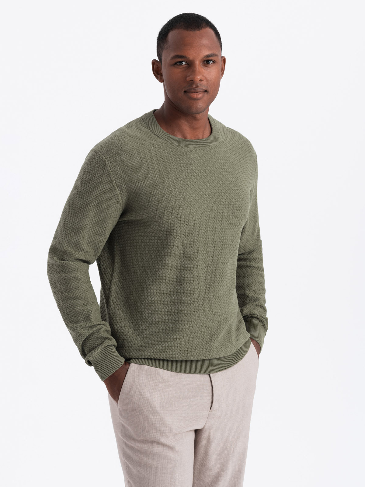 Meeste puuvillane kampsun Ombre Clothing - Image 8