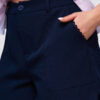 Ombre Clothing naiste lühikesed püksid pitsdetailiga taskutel - Thumbnail Image 2