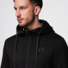 Ombre Clothing meeste lukuga kapuutsiga dressipluus - Thumbnail Image 2