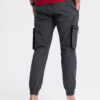 Meeste cargo-stiilis dressipüksid Ombre Clothing - Thumbnail Image 41
