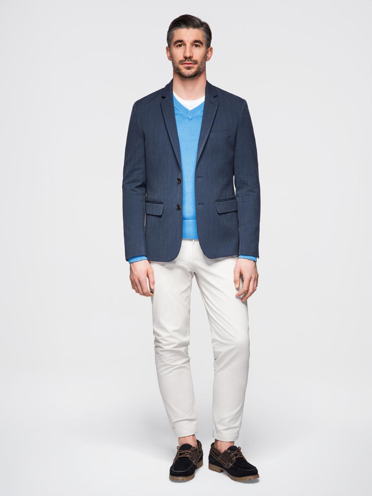 Meeste ruuduline pintsak Ombre Clothing - Image 38