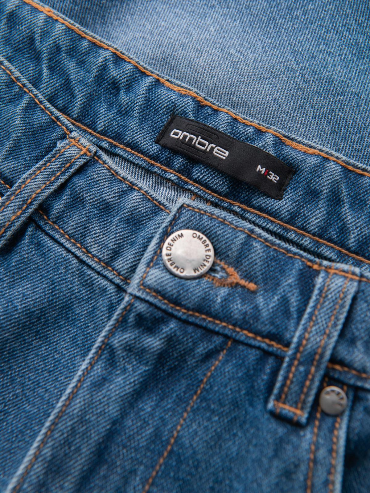 Meeste teksapüksid Ombre Clothing rebitud detailidega - Image 17