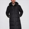 Meeste tepitud pikem talvejope kapuutsiga Ombre Clothing - Thumbnail Image 5