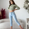 naiste kampsun -oliiv - Thumbnail Image 4