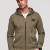 Meeste tõmblukuga kapuutsiga dressipluus Ombre Clothing - Thumbnail Image 29