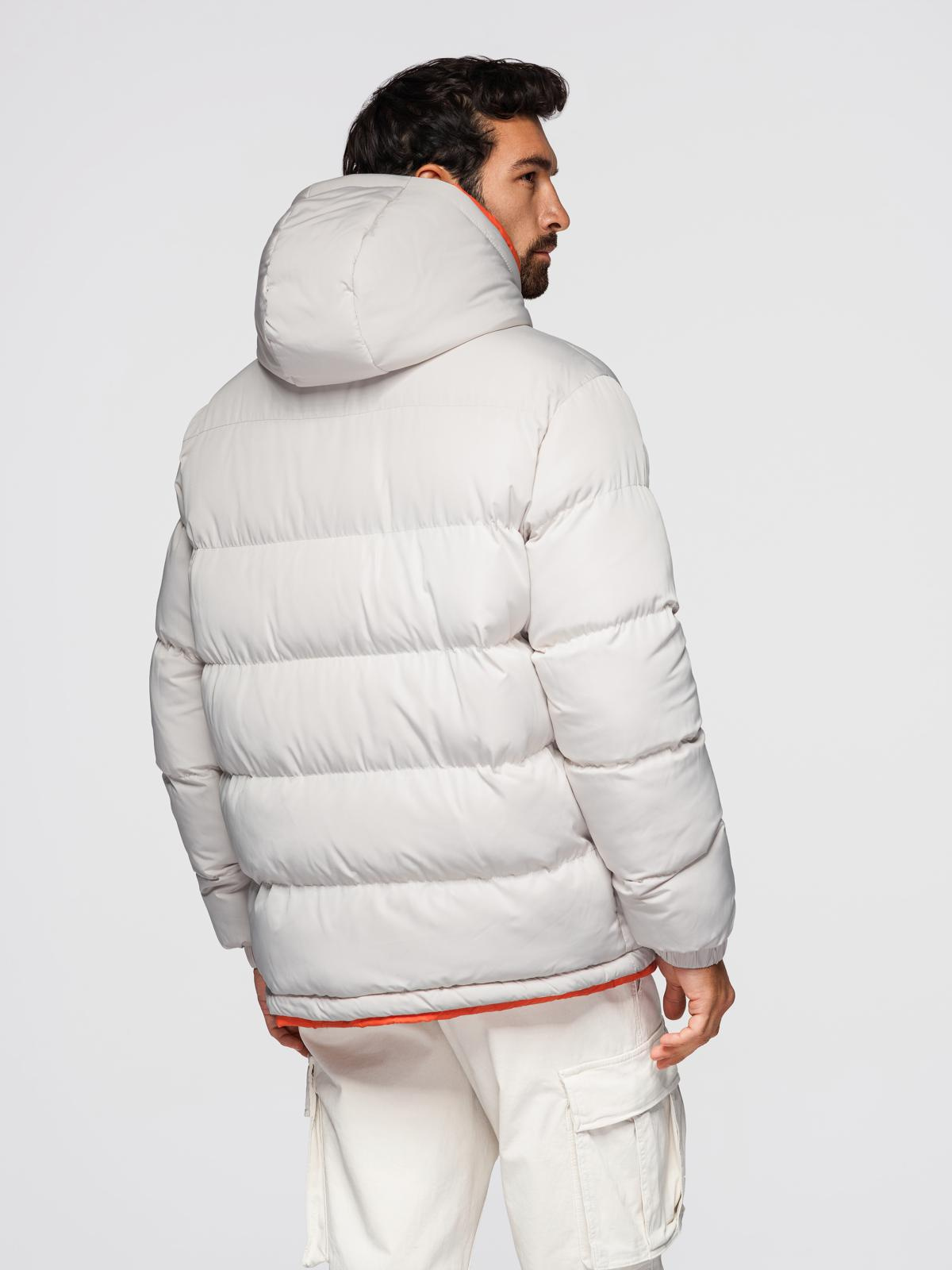 Ombre Clothing meeste tepitud kapuutsiga jope - Image 7