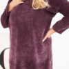 Kesi vabalt langev velvetist tuunika-kleit - Thumbnail Image 31