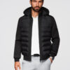 Meeste kapuutsiga hübriidjakk Ombre Clothing - Thumbnail Image 1
