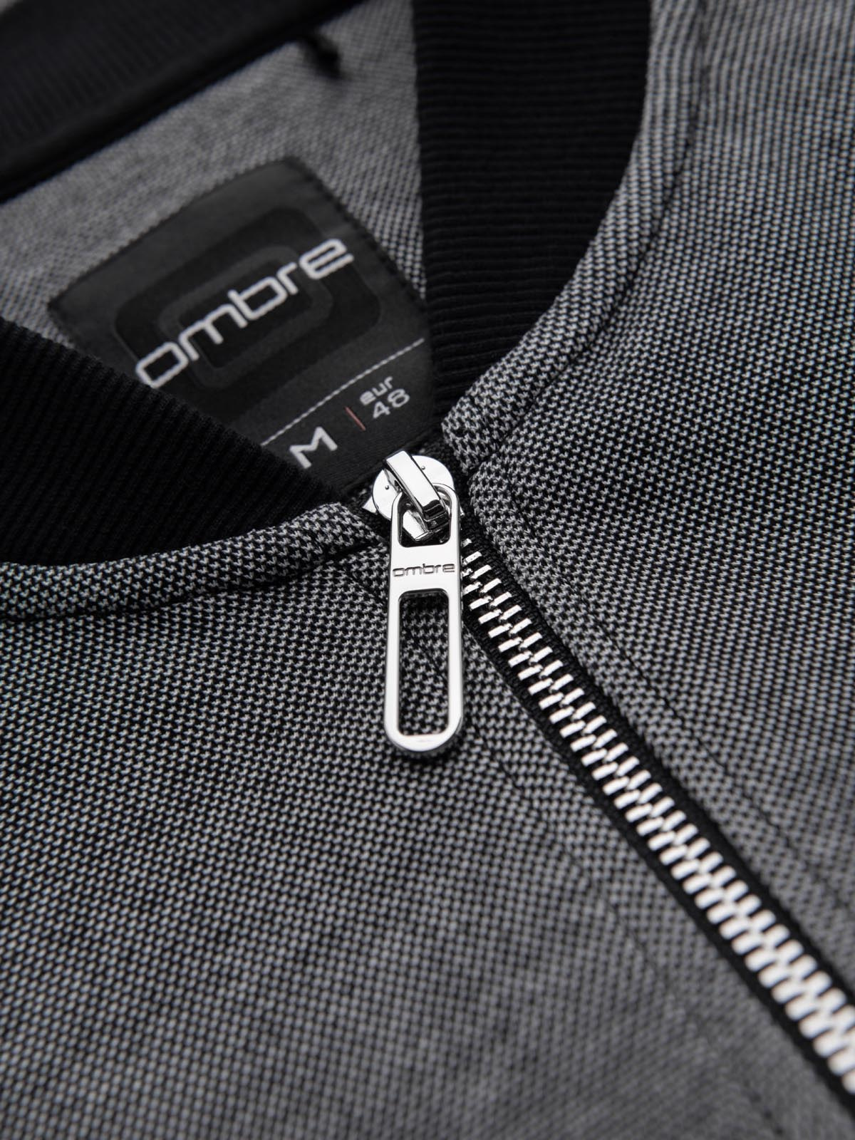Meeste tõmblukuga dressipluus Ombre Clothing - Image 7