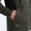 Meeste tõmblukuga kapuutsiga dressipluus Ombre - Thumbnail Image 5