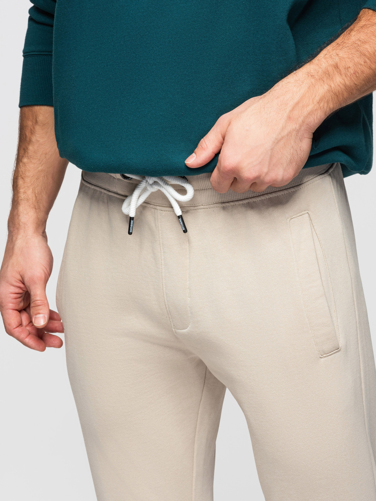 Meeste puuvillased dressipüksid Ombre Clothing - Image 2