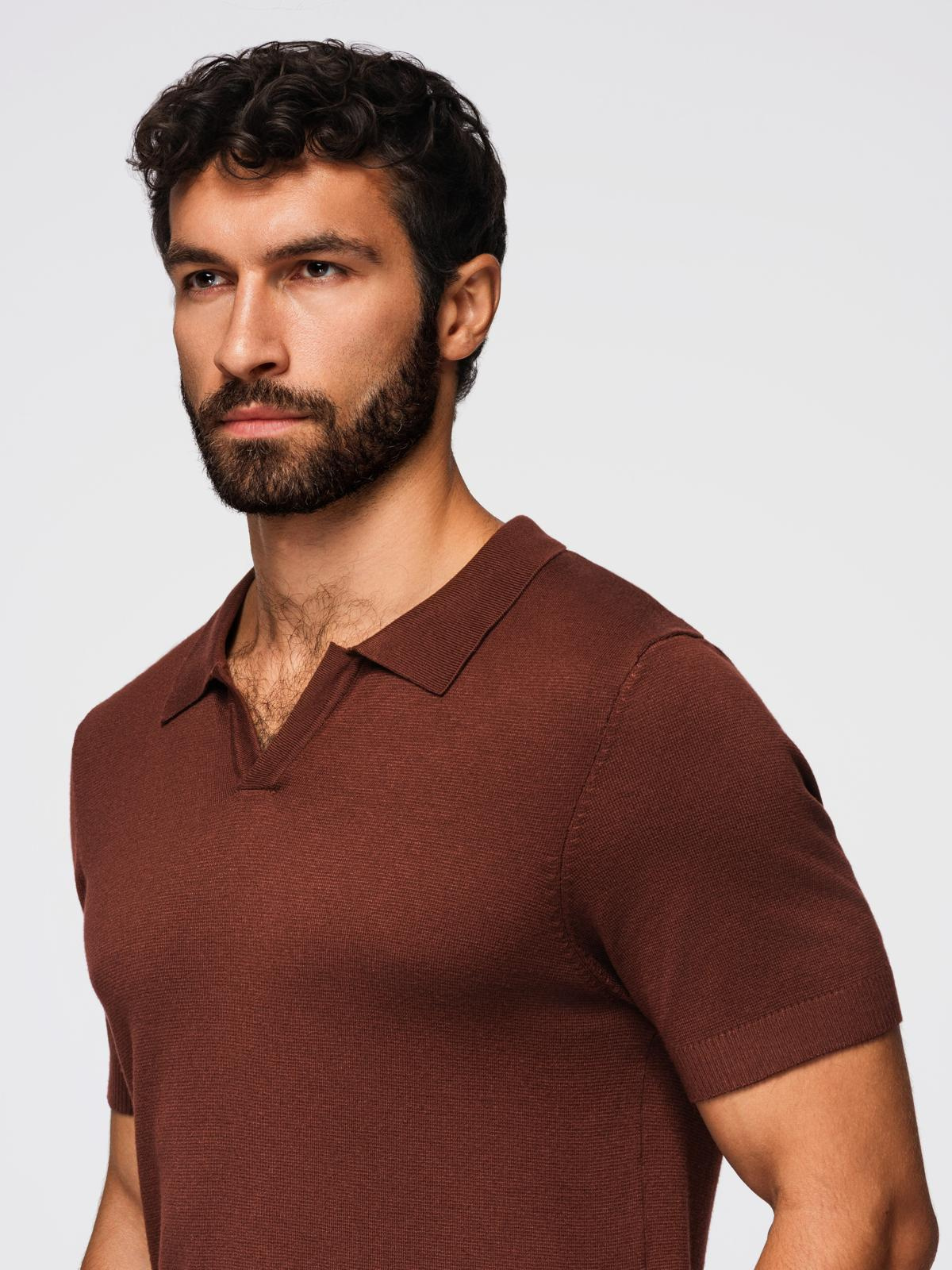 Meeste kootud polosärk Ombre Clothing - Image 18