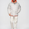 Ombre Clothing meeste tepitud kapuutsiga jope - Thumbnail Image 3