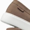 Meeste seemisnahast slip-on vabaajajalatsid Ombre - Thumbnail Image 3