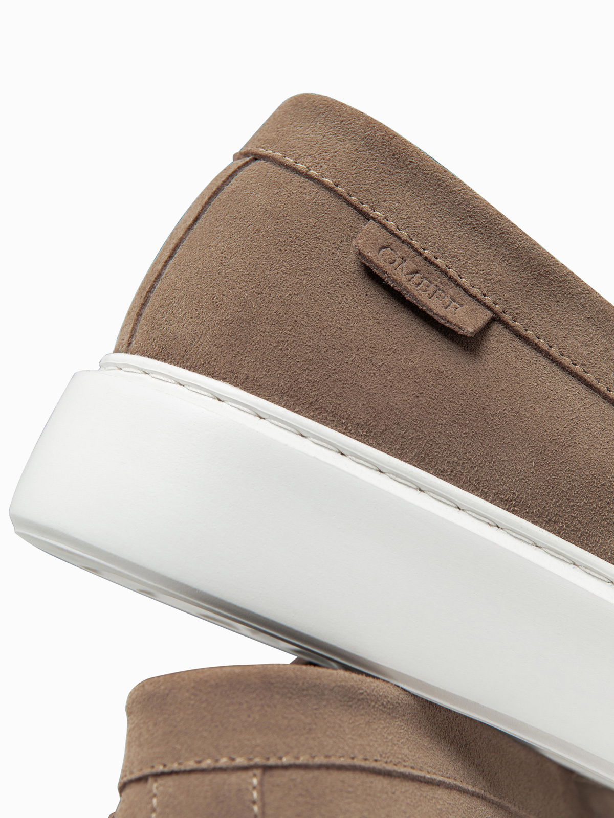 Meeste seemisnahast slip-on vabaajajalatsid Ombre - Image 3