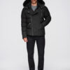 Meeste tepitud talvejakk kapuutsiga Ombre Clothing - Thumbnail Image 5