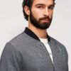 Meeste tõmblukuga dressipluus Ombre Clothing - Thumbnail Image 3