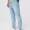 Meeste teksapüksid Ombre Clothing rebitud detailidega - Thumbnail Image 5