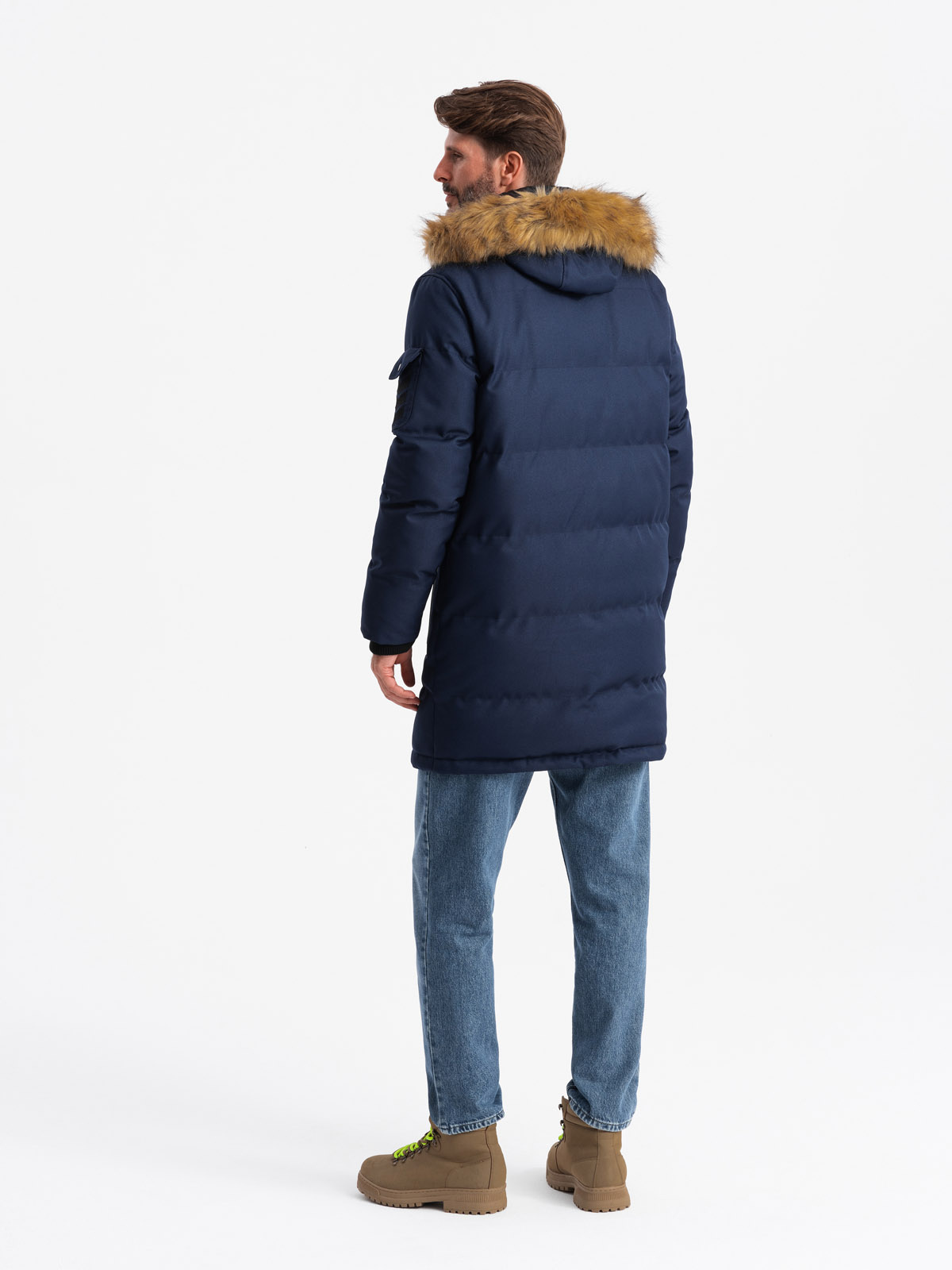 Ombre Clothing meeste talvejope kapuutsiga - Image 41