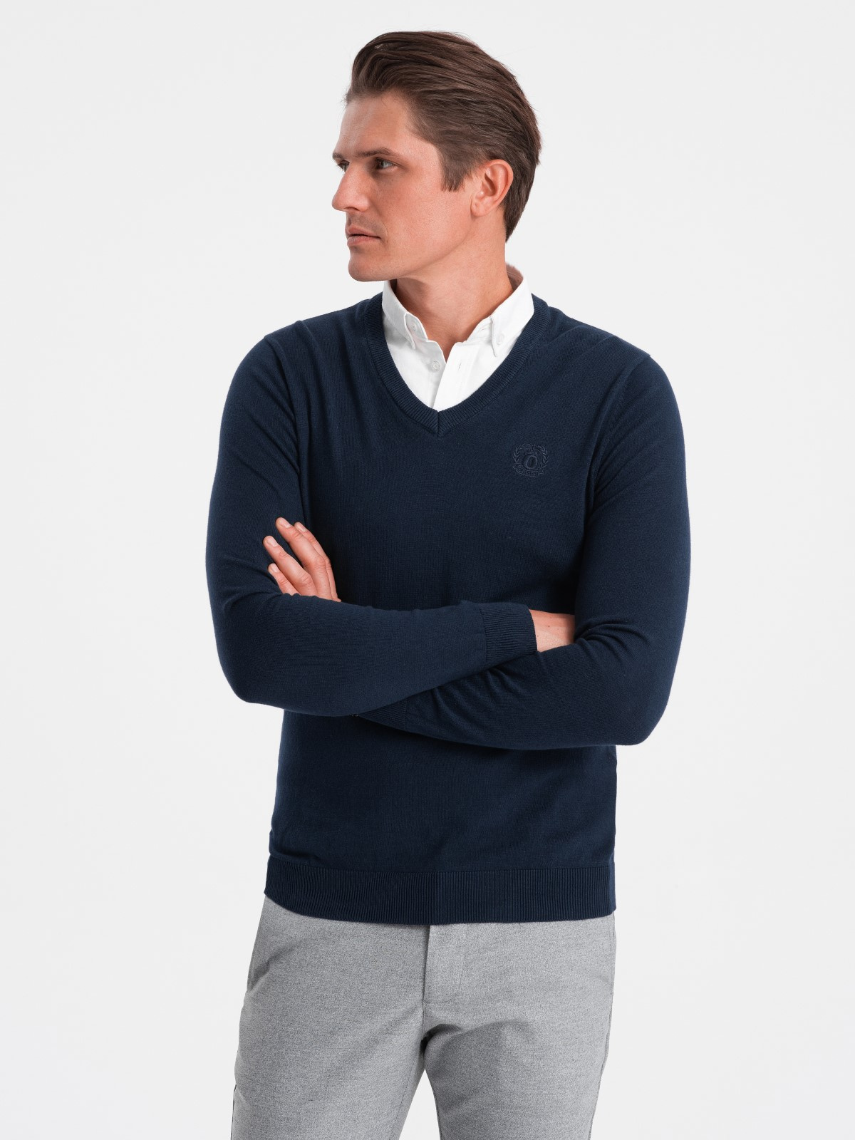 Meeste V-kaelusega kampsun Ombre Clothing - Image 8