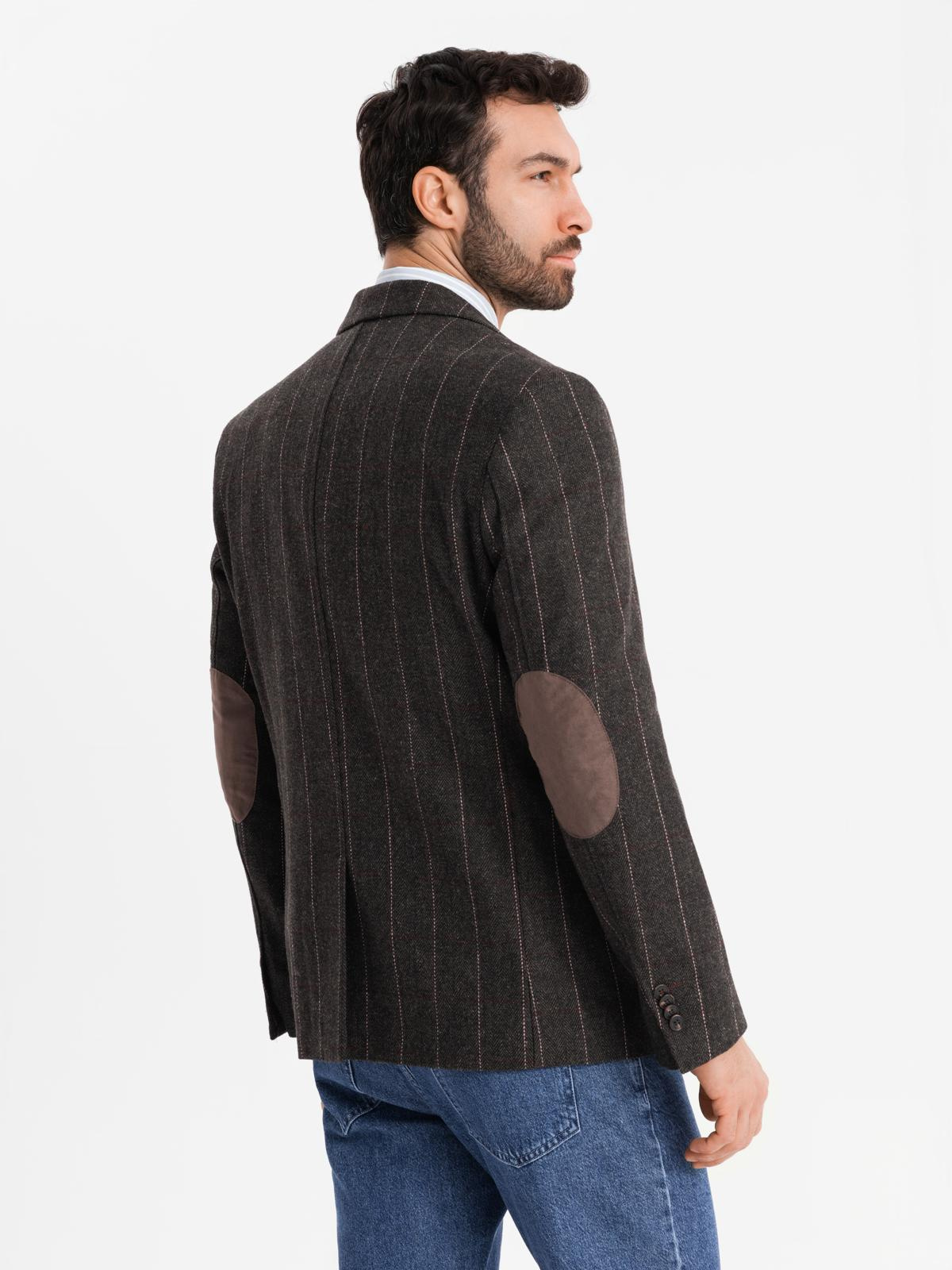Meeste ruuduline pintsak Ombre Clothing - Image 16