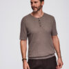 Meeste nööbitava kaelusega lühikeste varrukatega särk Ombre Clothing - Thumbnail Image 17