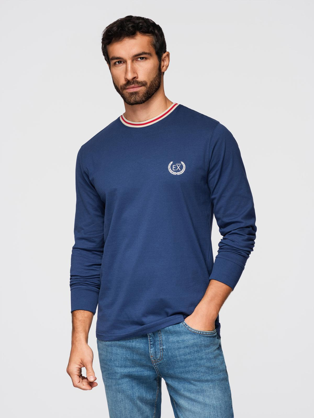 Ombre Clothing meeste pika varrukaga puuvillane särk - Image 9