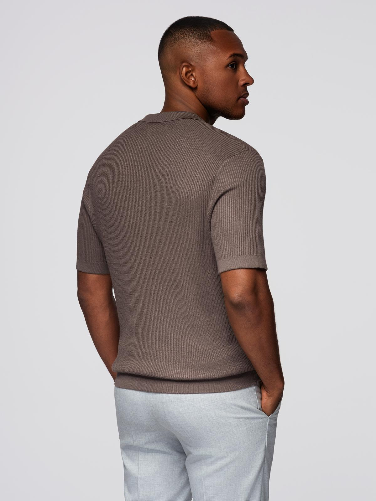 Ombre Clothing meeste kootud polosärk - Image 21