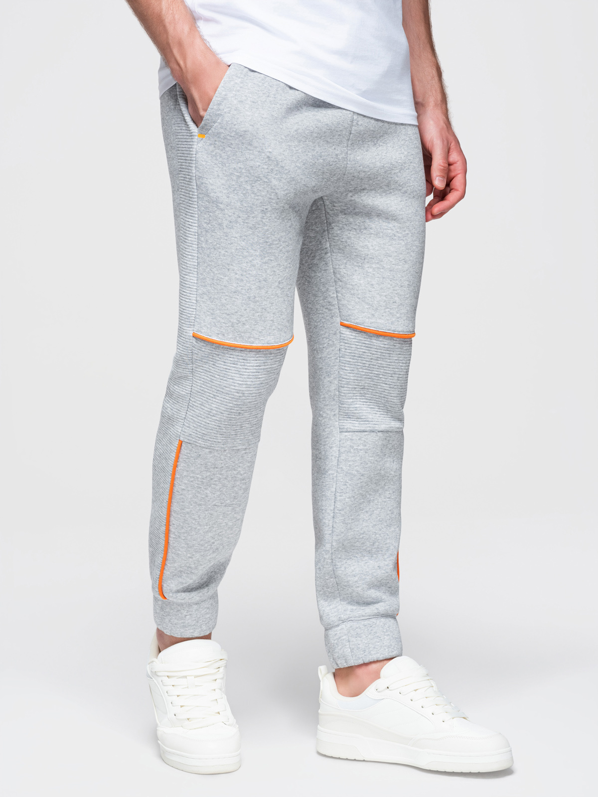 Ombre meeste dressipüksid kontrastsete detailidega - Image 6
