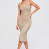 Ombre Clothing kootud ažuurne midikleit - Thumbnail Image 1