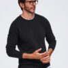 Meeste puuvillane ümara kaelusega kampsun Ombre Clothing - Thumbnail Image 5