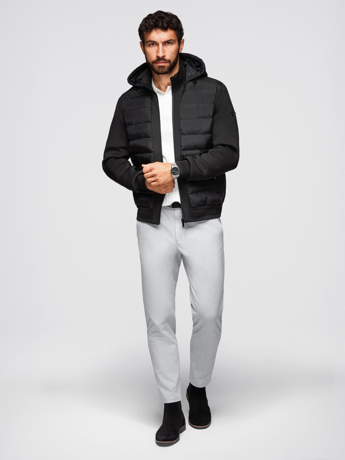 Meeste kapuutsiga hübriidjakk Ombre Clothing - Image 5