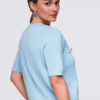 Ombre Clothing nööpidega lühikeste varrukatega naiste pluus - Thumbnail Image 3