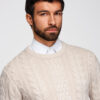 Meeste palmikkoes kampsun Ombre Clothing - Thumbnail Image 2