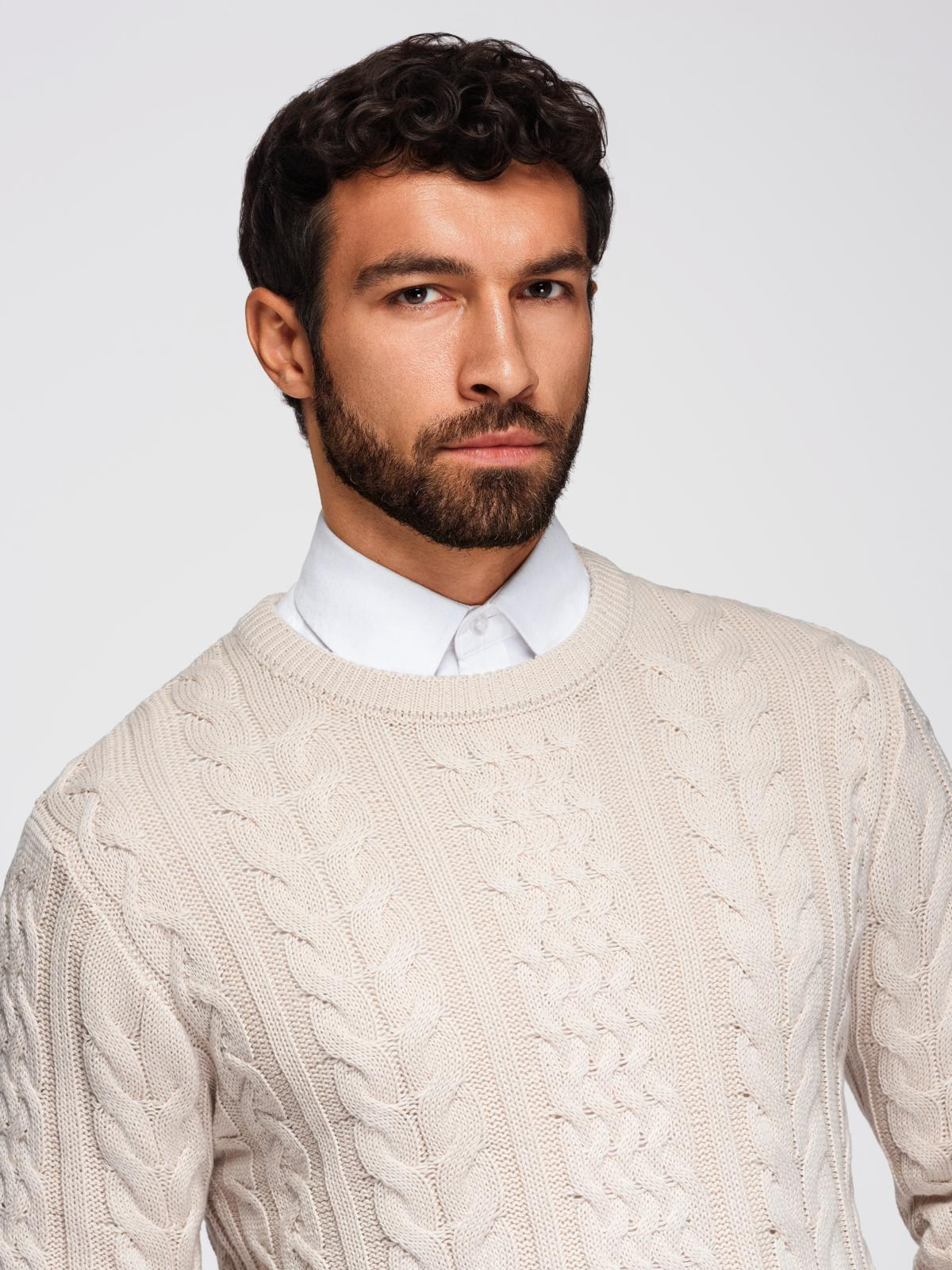 Meeste palmikkoes kampsun Ombre Clothing - Image 2