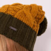 Naiste kootud talvemüts tutiga - Thumbnail Image 3